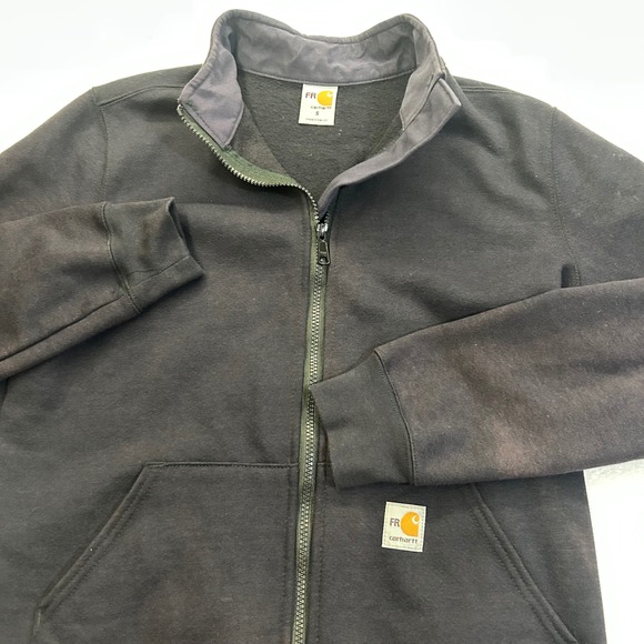 Carhartt Other - Carhartt FR Flame Resistant Zip Jacket Sweatshirt Men S Navy NFPA 2112 101247